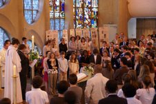 Confirmation en l'église Sainte Jeanne d'Arc 2009